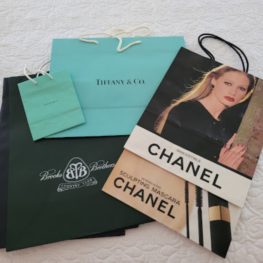 Vintage 8 Shopping Bags